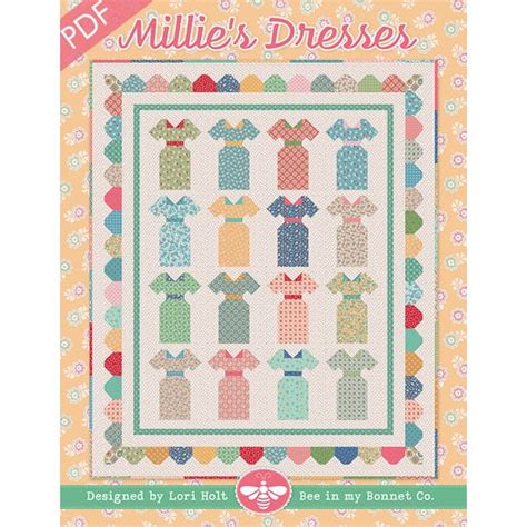 millie's dresses quilt pattern